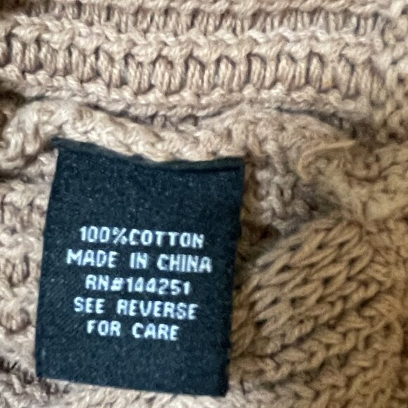 Moon & Madison cocoa brown sweater open tank top - great condition - large - Picture 5 of 5